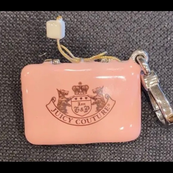 🌸Juicy Couture Silver Tone Bracelet w/ JC Laptop & BFF Broken Heart 💔 💻 - Picture 12 of 15